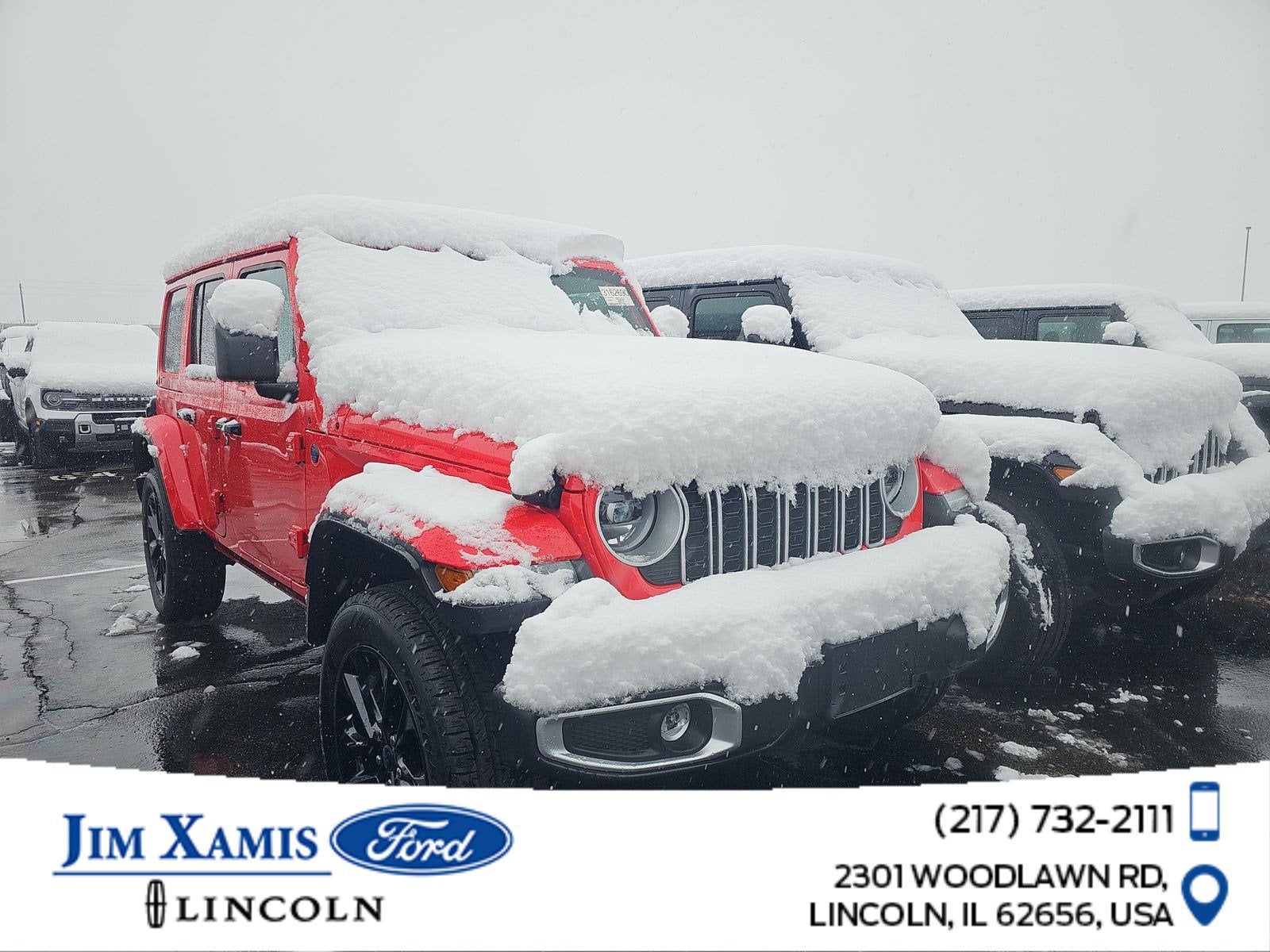 2025 Jeep Wrangler 4xe Sahara