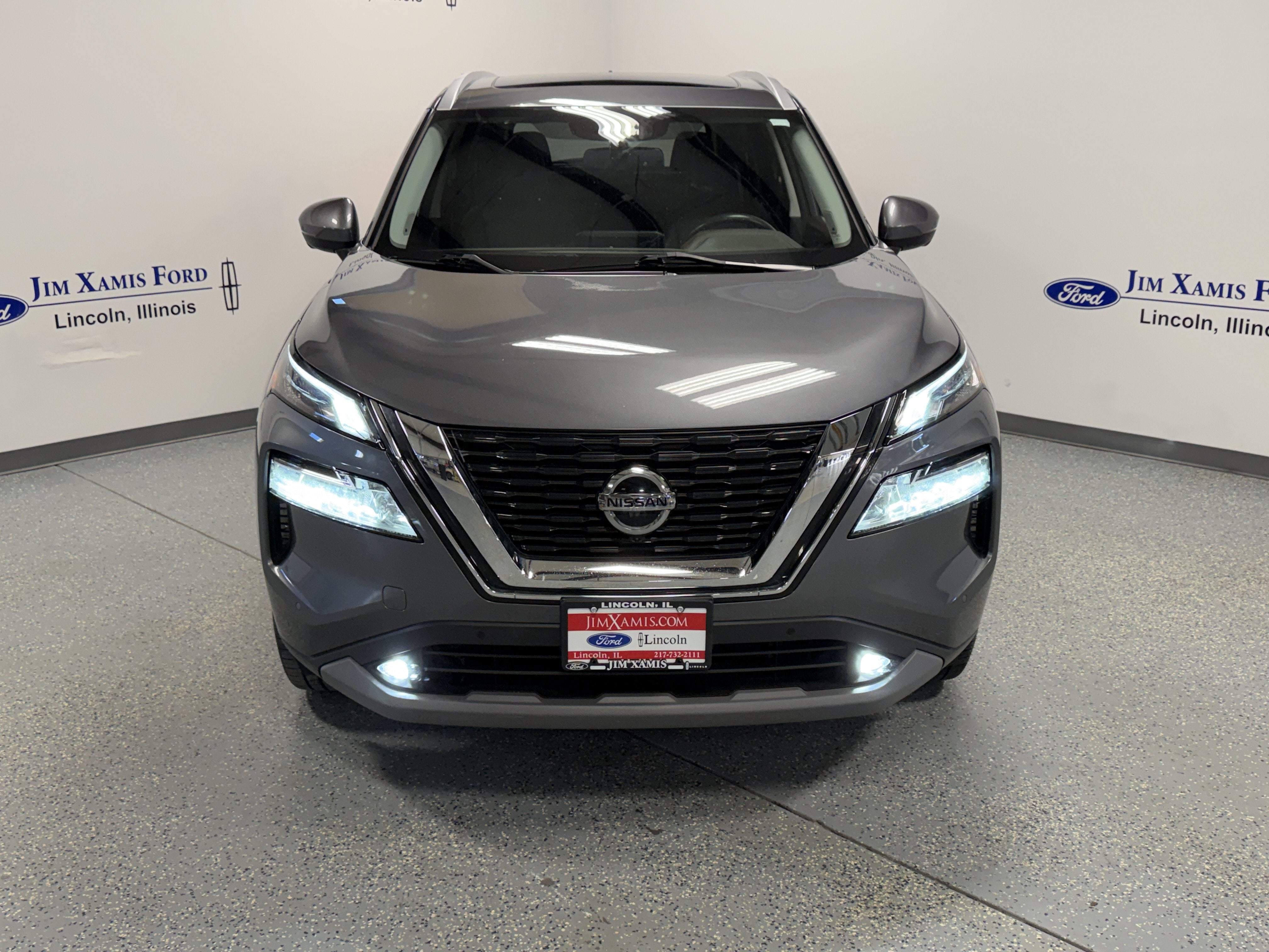 Used 2021 Nissan Rogue SL with VIN 5N1AT3CB8MC823091 for sale in Lincoln, IL