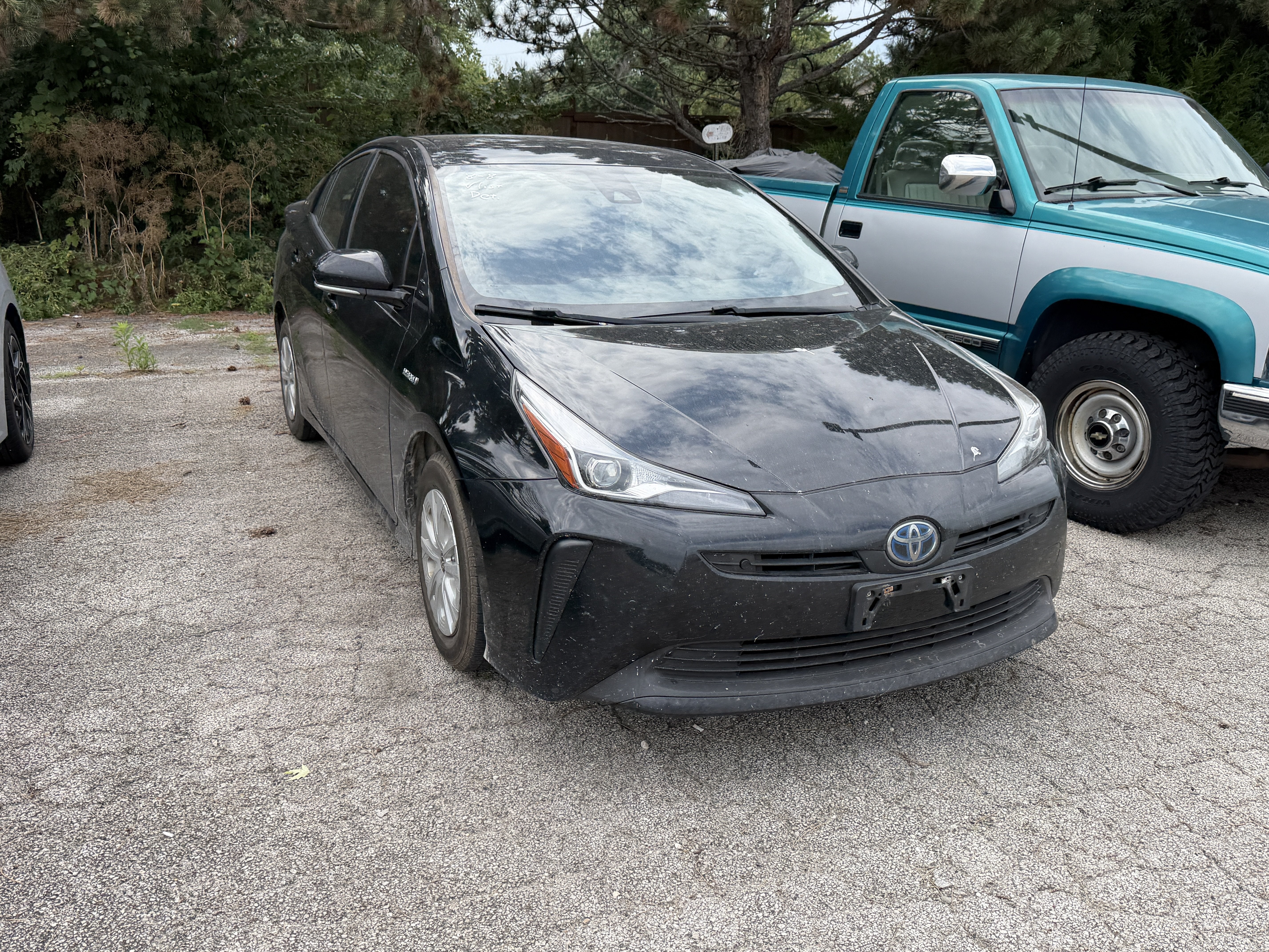 Used 2019 Toyota Prius LE with VIN JTDKARFU5K3073032 for sale in Lincoln, IL