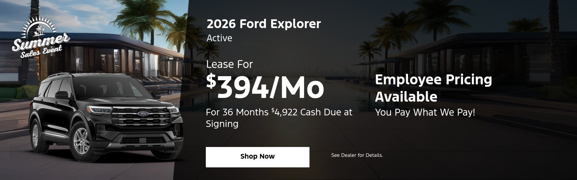 2026 Ford Explorer Active